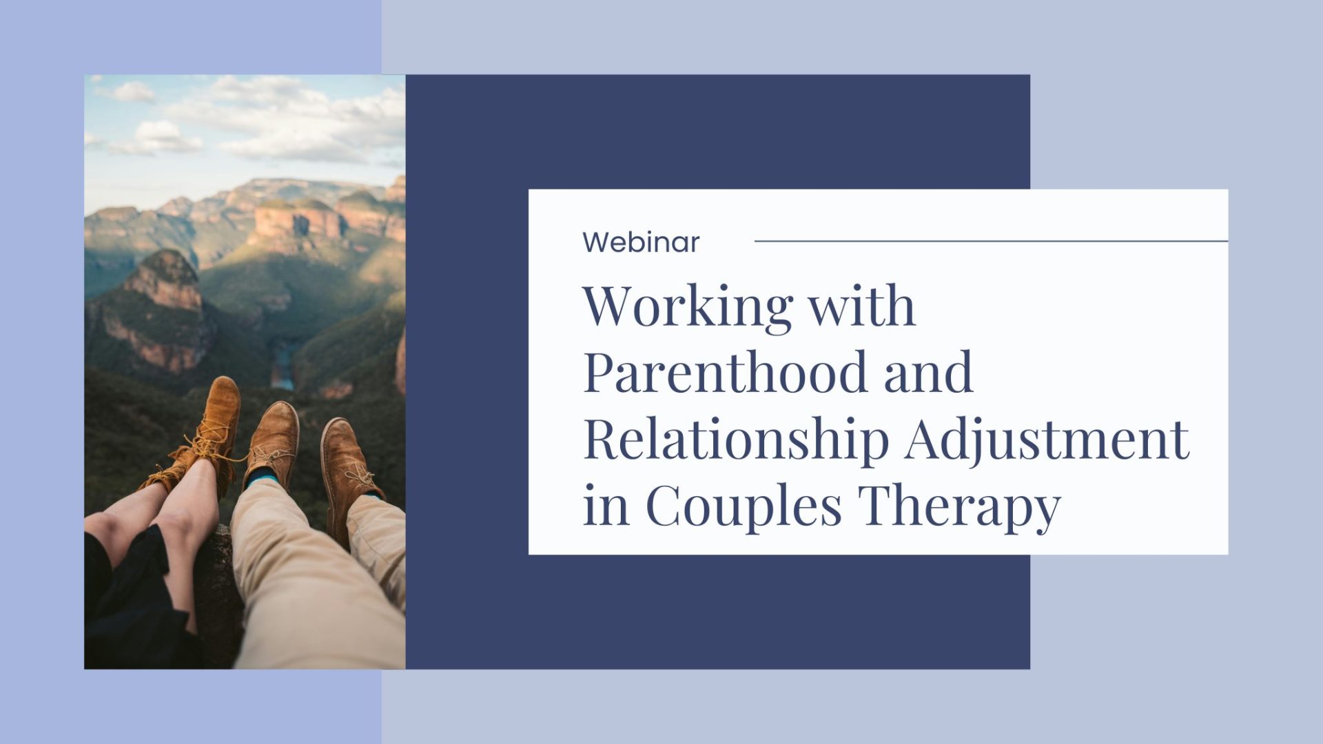 working with parenthood and relationship adjustment in couples therapy